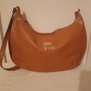 Leather shoulder bag purse